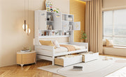 Daybed With All-In-One Cabinet And Shelf - R&R Furniture Gallery (Fountain Valley, CA)