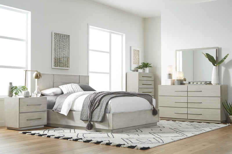 Destination Five Drawer Chest in Cotton Grey (2024)
