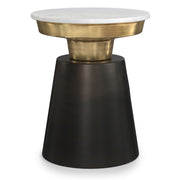 Jaxine - Side Table - Black / Gold - R&R Furniture Gallery (Fountain Valley, CA)