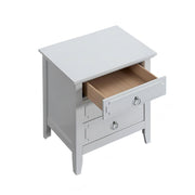 Hammond - 3 Drawer Nightstand - White - R&R Furniture Gallery (Fountain Valley, CA)