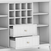 Bedford - Sideboard Buffet And Wine Rack - R&R Furniture Gallery (Fountain Valley, CA)