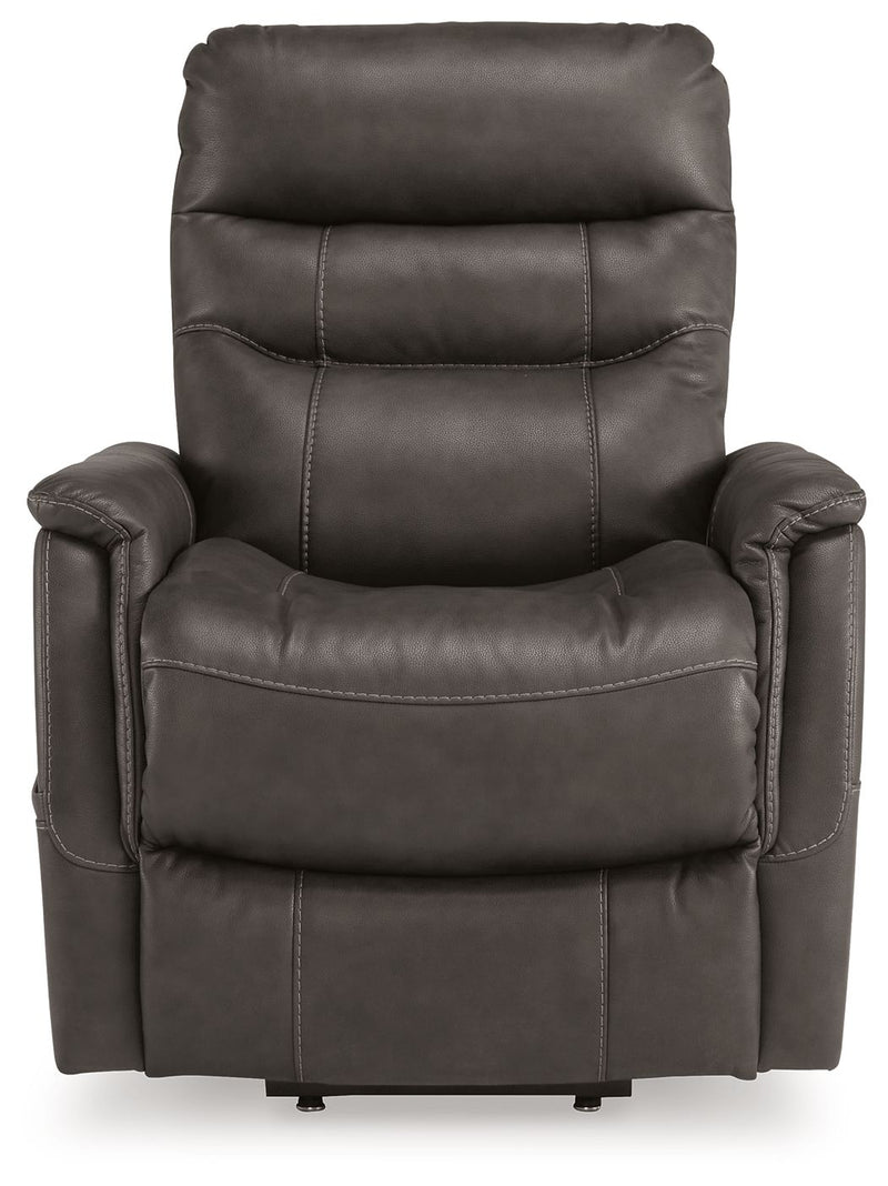 Strawbill - Power Lift Recliner - R&R Furniture Gallery (Fountain Valley, CA)