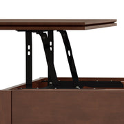 Artisan - Lift Top Coffee Table - Russet Brown - R&R Furniture Gallery (Fountain Valley, CA)