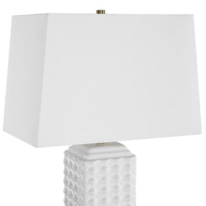 Table Lamp - Gloss White - Ceramic