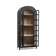 Classic Home Waverly Bookcase by Maison, a stylish standard bookcase with multiple shelves for books and decorative items.
