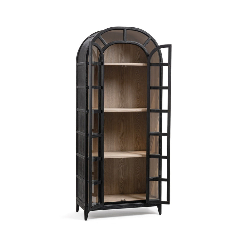 Classic Home Waverly Bookcase by Maison, a stylish standard bookcase with multiple shelves for books and decorative items.
