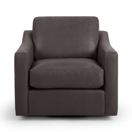 Classic Home Aspen swivel chair with a modern design, featuring a cushioned seat and backrest in a stylish fabric.