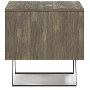 Lowry - Handcrafted End Table - R&R Furniture Gallery (Fountain Valley, CA)