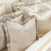 Bennett - 10-Piece King Comforter Set - Champagne - R&R Furniture Gallery (Fountain Valley, CA)
