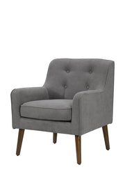 Ryder - Mid Century Modern Woven Fabric Tufted Armchair - R&R Furniture Gallery (Fountain Valley, CA)