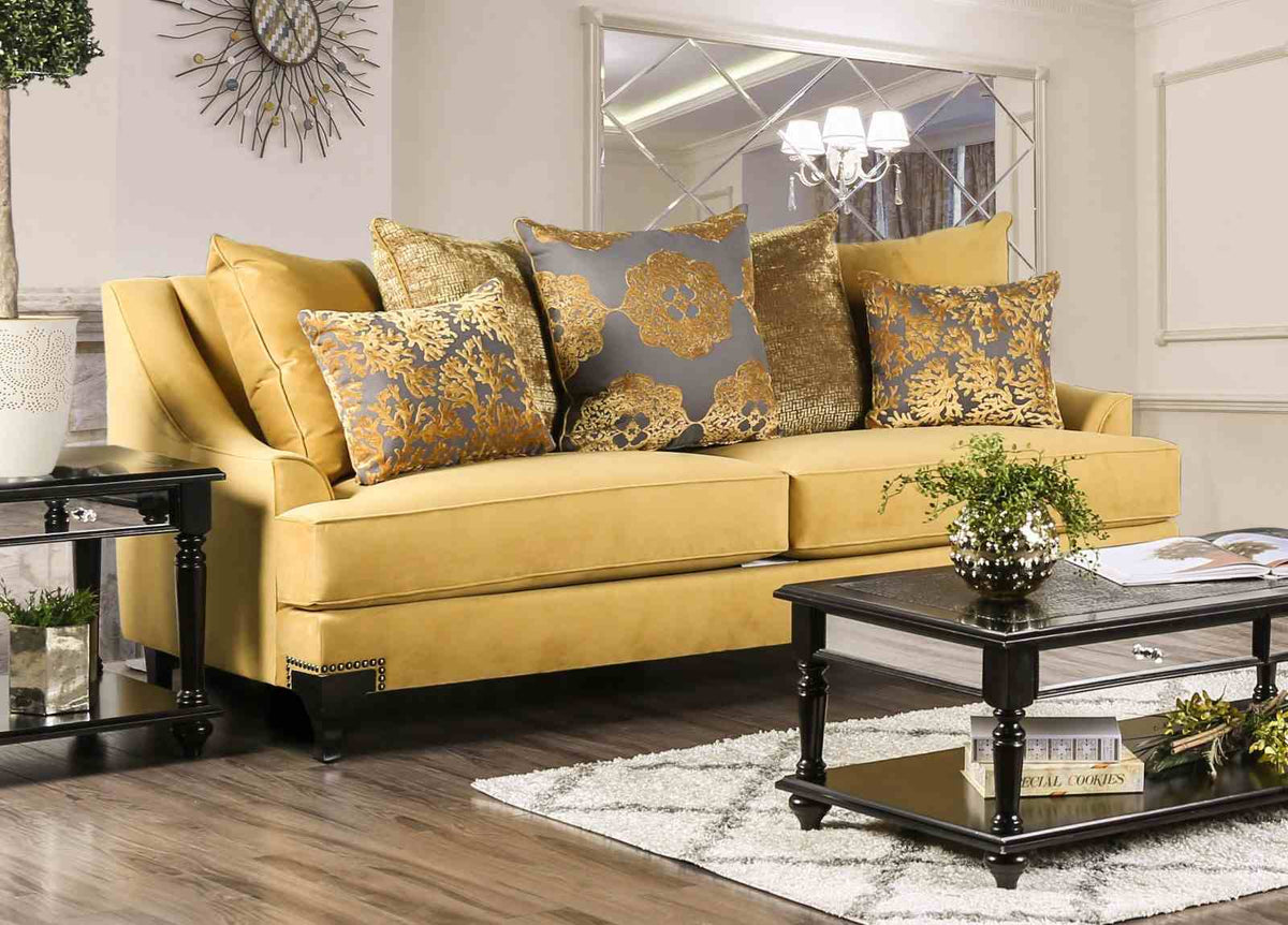 Viscontti - Sofa, Gold