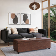 Avalon - Multifunctional Storage Ottoman Bench - R&R Furniture Gallery (Fountain Valley, CA)