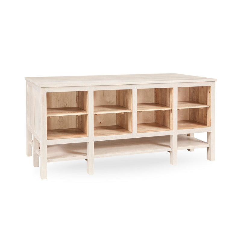 Workstation - White Washed - R&R Furniture Gallery (Fountain Valley, CA)