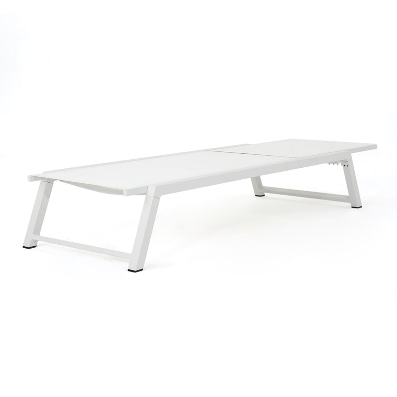 Myers - Modern Chaise Lounge Set With Adjustable Back - R&R Furniture Gallery (Fountain Valley, CA)