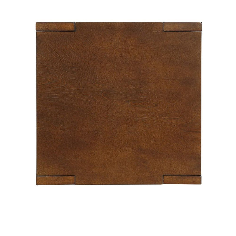 Pisanio - 22" End Table - Espresso - R&R Furniture Gallery (Fountain Valley, CA)