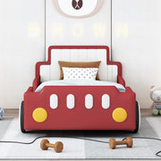 Race Car Shaped Platform Bed With Wheels - R&R Furniture Gallery (Fountain Valley, CA)