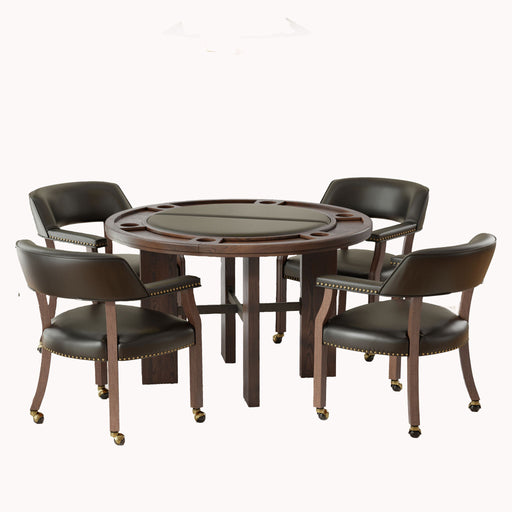 Gorman - 5 Piece Dining And Game Set - R&R Furniture Gallery (Fountain Valley, CA)