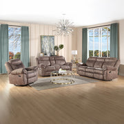 Zubaida - Loveseat w/USB Dock & Console (Glider & Motion) - R&R Furniture Gallery (Fountain Valley, CA)