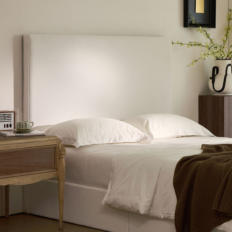 Lucas - Tall Headboard Upholstered Bed - R&R Furniture Gallery (Fountain Valley, CA)