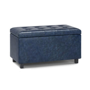 Cosmopolitan - Upholstered Storage Ottoman - R&R Furniture Gallery (Fountain Valley, CA)