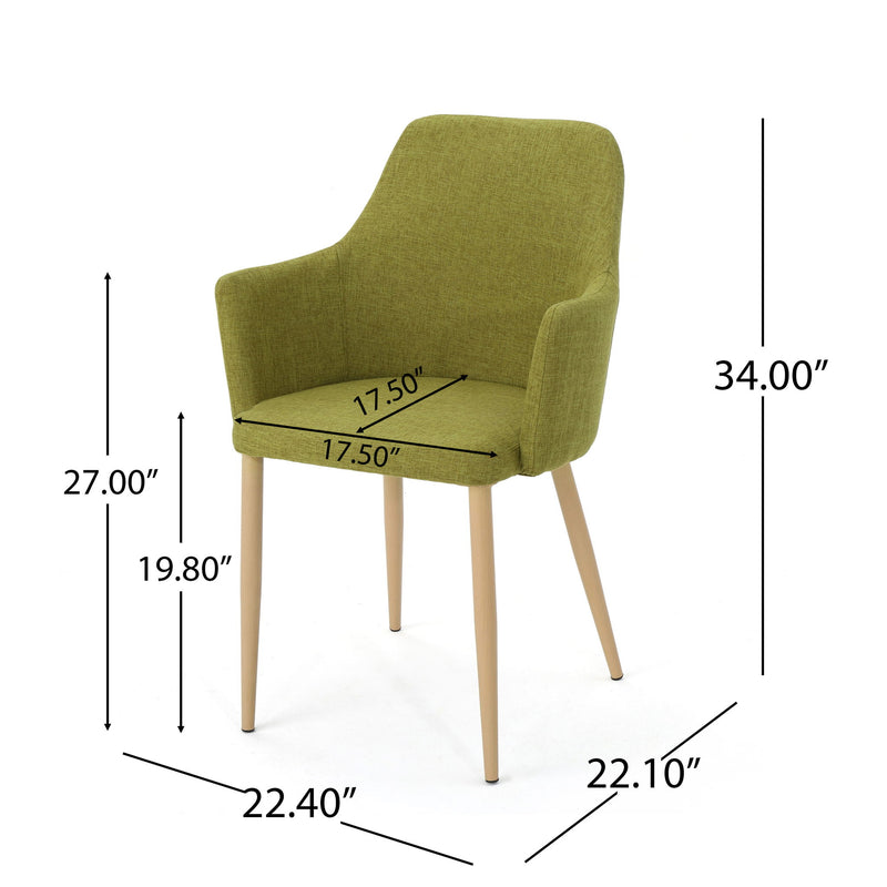 Elegant Dining Chair With Contoured Support - R&R Furniture Gallery (Fountain Valley, CA)
