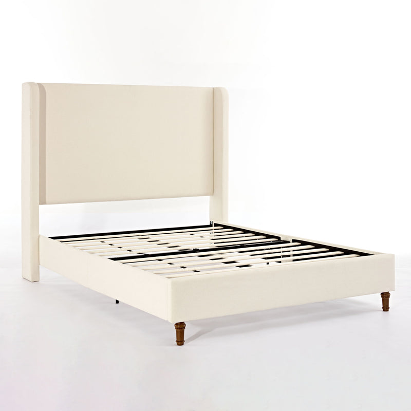 Harper - Tall Headboard Upholstered Bed - R&R Furniture Gallery (Fountain Valley, CA)