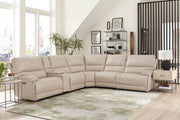 Whitman - Power Reclining Sectional - R&R Furniture Gallery (Fountain Valley, CA)