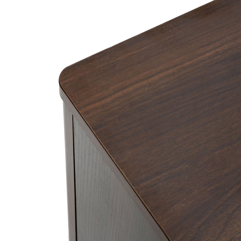 4 Door TV Cabinet, 2 Storage Spaces, Adjustable Shelves - R&R Furniture Gallery (Fountain Valley, CA)