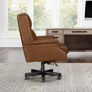 Dc132 - Leather Desk Chair - R&R Furniture Gallery (Fountain Valley, CA)