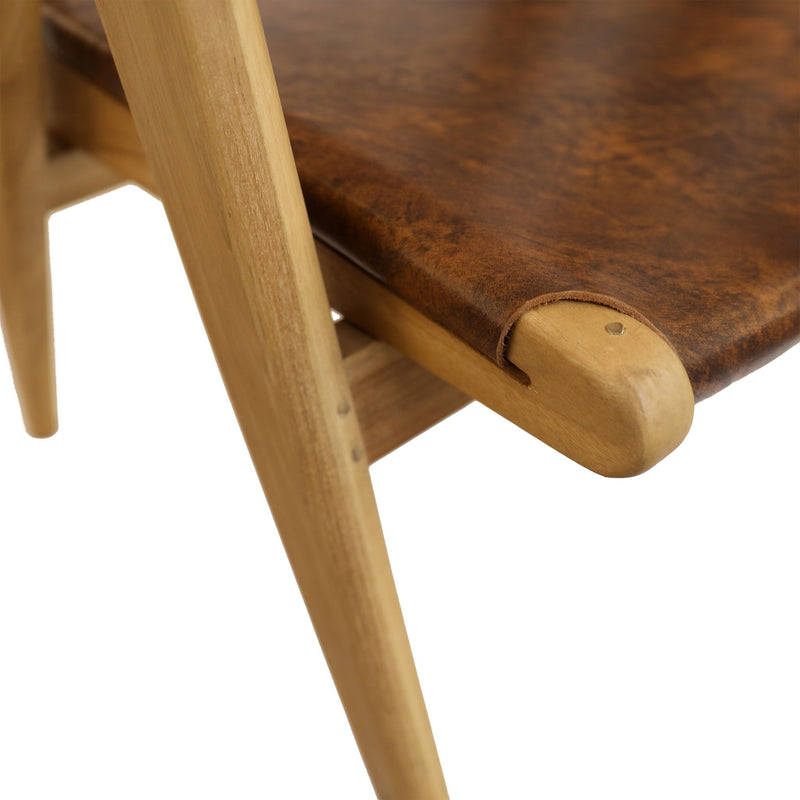 Oaklynn - Dining Chair - Natural And Antique Brown