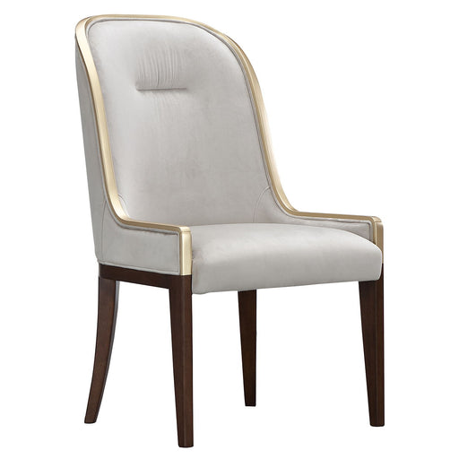 Houston - Dining Side Chair (Set of 2) - Porcini / Walnut - R&R Furniture Gallery (Fountain Valley, CA)