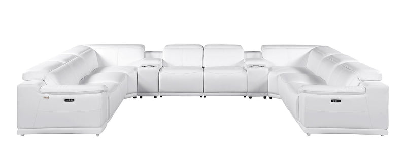 9762 - 10-Piece U-Shaped Sectional Sofa With 4 Power Recliners