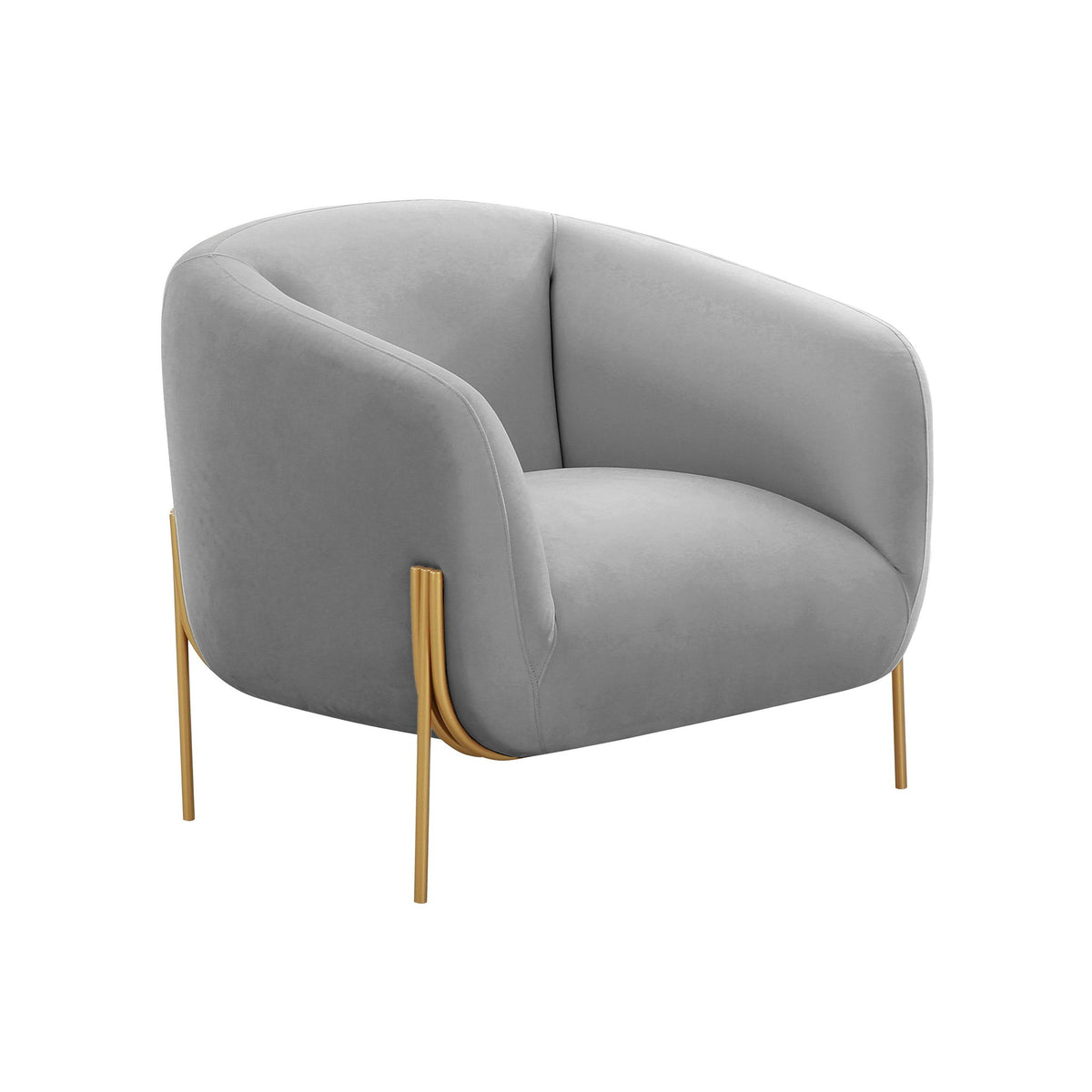 Kandra - Velvet Accent Chair - R&R Furniture Gallery (Fountain Valley, CA)
