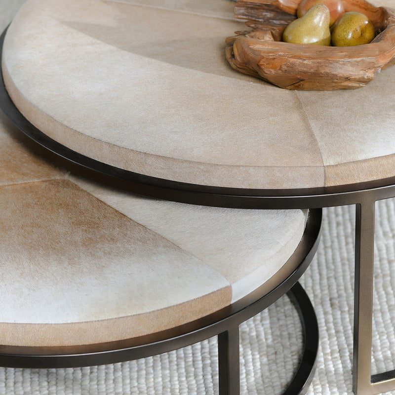 Hayword - Hide Nesting Coffee Tables (Set of 2) - R&R Furniture Gallery (Fountain Valley, CA)