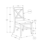 Dining Chair, Side, Dining Room, Transitional (Set of 2) - R&R Furniture Gallery (Fountain Valley, CA)