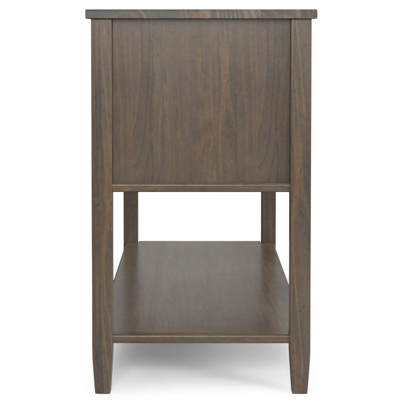 Ela - Console Table - Smoky Brown - R&R Furniture Gallery (Fountain Valley, CA)