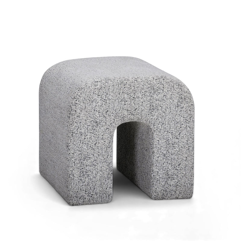 Desi - Woven Fabric Ottoman - R&R Furniture Gallery (Fountain Valley, CA)