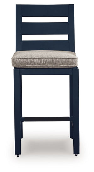 East Beach - Barstool (Set of 2) - Blue - R&R Furniture Gallery (Fountain Valley, CA)