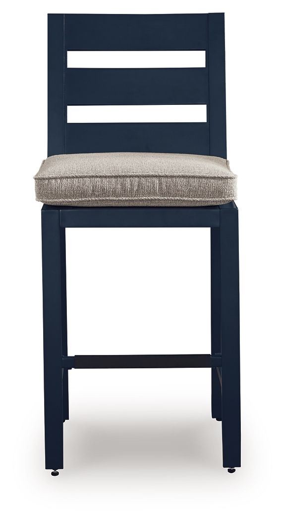 East Beach - Barstool (Set of 2) - Blue - R&R Furniture Gallery (Fountain Valley, CA)