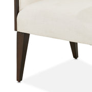 Belmont Place - Desk Chair - White / Dark Brown - R&R Furniture Gallery (Fountain Valley, CA)