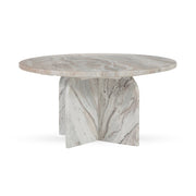 Reilly - Marble Round Table - R&R Furniture Gallery (Fountain Valley, CA)