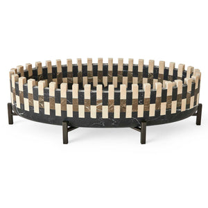 Domino - Cachepot - Black / Bronze / Brown