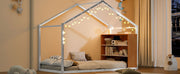Bed House Frame With Shelves And Lights - R&R Furniture Gallery (Fountain Valley, CA)