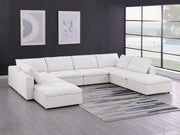 1100 - Top-Grain Italian Leather 8-Piece Sectional With Chaise - R&R Furniture Gallery (Fountain Valley, CA)