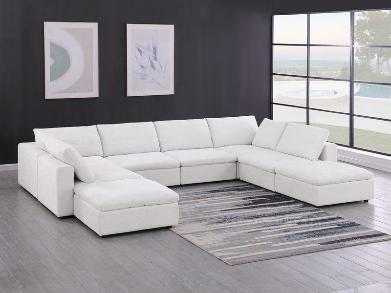 1100 - Top-Grain Italian Leather 8-Piece Sectional With Chaise - R&R Furniture Gallery (Fountain Valley, CA)
