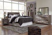 Derekson - Two Drawer Night Stand - Multi Gray - R&R Furniture Gallery (Fountain Valley, CA)