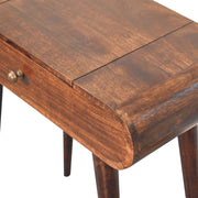 Mini Dressing Table With Foldable Mirror - R&R Furniture Gallery (Fountain Valley, CA)