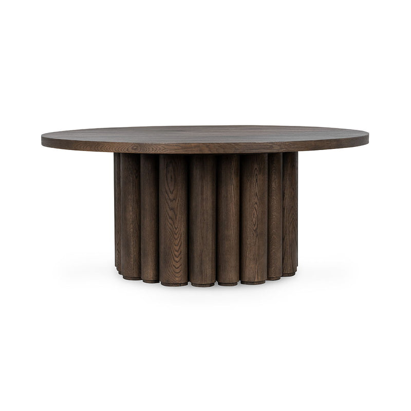 Tiber - Round Dining Table - R&R Furniture Gallery (Fountain Valley, CA)