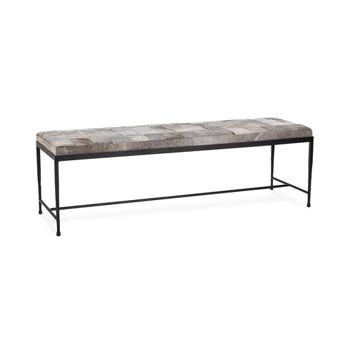 Achen - Hide 60" Bench - R&R Furniture Gallery (Fountain Valley, CA)
