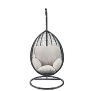 Simona - Patio Swing Chair with Stand - R&R Furniture Gallery (Fountain Valley, CA)